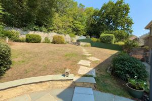 Rear Garden onto Woods- click for photo gallery